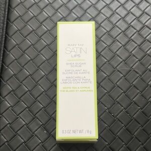 Mary Kay Satin Lips Shea Sugar Scrub - White Tea & Citrus